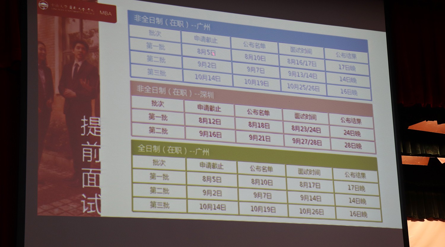 又爆满了！2019中山大学岭南学院首场MBA宣讲会爆点很多