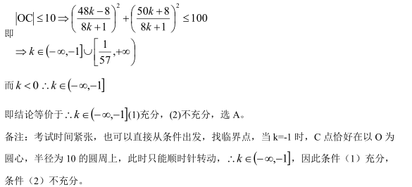 2019MBA真题答案及解析-MBA数学解析（雄松华章文字版）